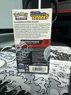 Pokemon TCG Surging Sparks Half Booster Box 18 Packs, New and Sealed - Image 3
