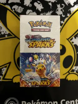 Surging Sparks Half Booster Box 18 Packs - Pokemon TCG Sealed - Image 1