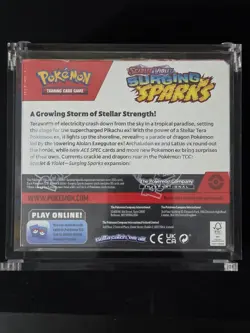Pokemon TCG: Surging Sparks Booster Box - 36 Packs New Sealed with Acrylic Case - Image 3