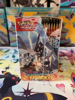 Pokemon TCG Surging Sparks Booster Box 36 Packs (NEW & SEALED) - Image 2