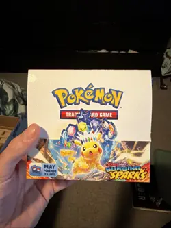 Pokemon TCG Surging Sparks Booster Box 30 Packs Sealed - Image 1