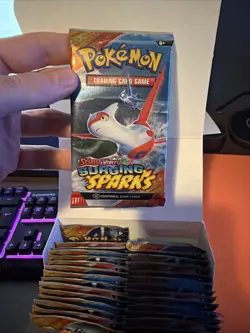 Pokemon TCG Surging Sparks Booster Box 30 Packs Sealed - Image 3