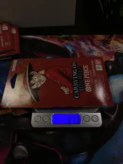 One Piece OP-13 CARRYING ON HIS WILL Sleeved Booster Pack - Heavy - 37.3g 🔥🔥 - Image 1