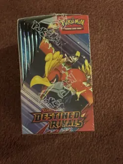 Pokemon TCG Destined Rivals Booster Box 36 Packs - Sealed with Acrylic Case - Image 3