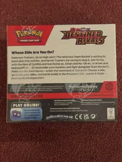 Pokemon TCG Destined Rivals Booster Box 36 Packs - Sealed with Acrylic Case - Image 4