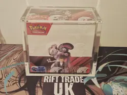 Pokemon TCG: Destined Rivals Booster Box SEALED - 36 Packs + Acryllic Case - Image 1
