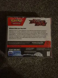 Pokemon TCG Destined Rivals Booster Box Factory Sealed 36 Packs English - Image 2