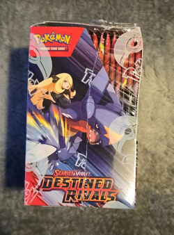 Pokemon TCG Destined Rivals Booster Box, 36 packs, sealed (SMALL TEAR IN SEAL) - Image 4
