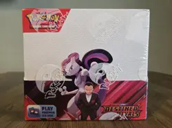 Pokemon TCG Destined Rivals Booster Box 36 Packs Factory Sealed & Acrylic Case - Image 1