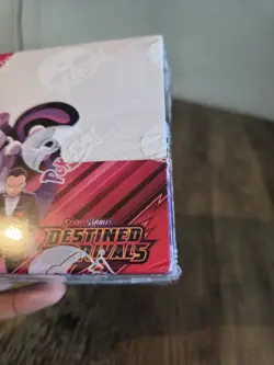 Pokemon TCG Destined Rivals Booster Box 36 Packs Factory Sealed & Acrylic Case - Image 2