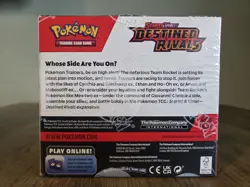 Pokemon TCG Destined Rivals Booster Box 36 Packs Factory Sealed & Acrylic Case - Image 3