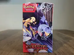 Pokemon TCG Destined Rivals Booster Box 36 Packs Factory Sealed & Acrylic Case - Image 4