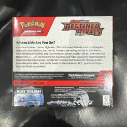 Pokemon TCG Destined Rivals Booster Box - Brand New - Sealed - 36 Packs - Image 3