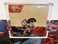 Destined Rivals Booster Box 36 Packs Sealed + Acrylic Display Case Pokemon TCG - Image 1