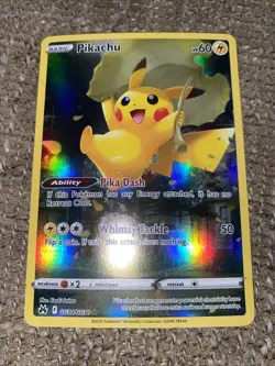 Pokemon TCG Crown Zenith Galarian Gallery Pikachu Card GG30/GG70 - Image 1