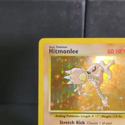 Pokemon TCG Hitmonlee 13/110 Legendary Collection Holo Rare 2002 Vintage Card - Image 2