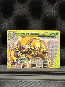 Chesnaught BREAK - 12/162 - Pokemon Breakthrough XY Ultra Rare Card MP - Image 1