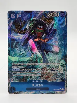 Kuzan OP12-043 R (Alt Art) Legacy of the Master One Piece TCG Card - English - Image 1