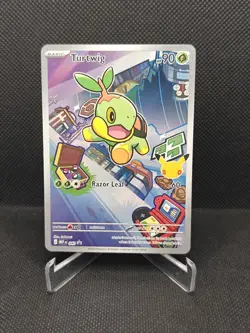 Pokemon Card - Turtwig MEP 040 First Partner Illustration Collection Pack FreNM - Image 1