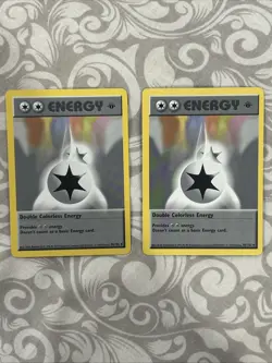 Pokemon Card - Double Colorless Energy Base Set 96/102 1st Edition 1 Card Only - Image 1