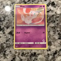Pokemon TCG Basic Card Lot Mew (32/68) & Jirachi (126/182) - 2 Cards - Image 2