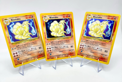 Ninetales Base Set Lot of 3 Vintage Pokemon Cards - Image 1