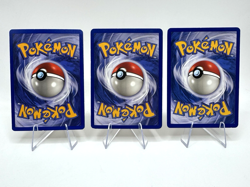 Ninetales Base Set Lot of 3 Vintage Pokemon Cards - Image 2