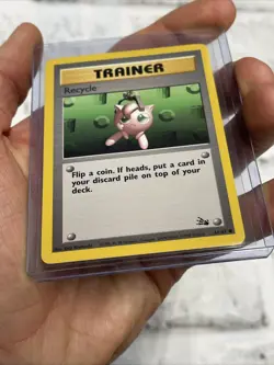 RECYCLE - Fossil Set - 61/62 - Common - Pokemon Card - Unlimited Edition - NM/MT - Image 2