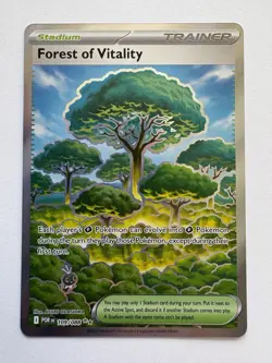Pokemon TCG Forest Of Vitality 109/088 Perfect Order Ultra Rare Full Art Card - Image 1