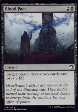 Innistrad: Midnight Hunt #88 Blood Pact - Image 1