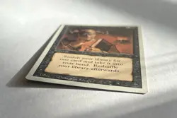 MTG Demonic Tutor - Revised Edition 1994 - Lightly Played LP - Magic Vintage - Image 3