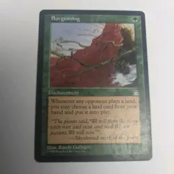 Burgeoning - Stronghold MTG Magic The Gathering MP - Image 1