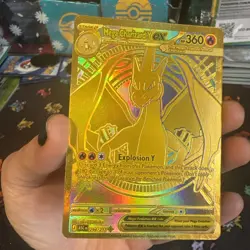 Mega Charizard Y Ex Ascended Heroes Gold Pokemon Card 294/217 Pack Fresh - Image 1