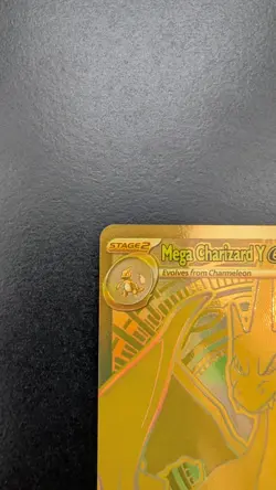 Mega Charizard Y Ex Ascended Heroes Gold Pokemon Card 294/217 Pack Fresh - Image 3