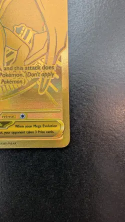 Mega Charizard Y Ex Ascended Heroes Gold Pokemon Card 294/217 Pack Fresh - Image 5
