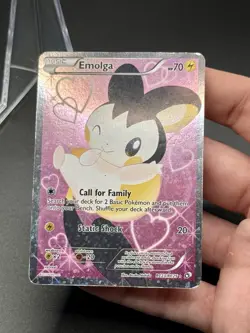 Pokemon TCG Emolga RC23/RC25 Radiant Collection Legendary Treasures Heavy Play - Image 2