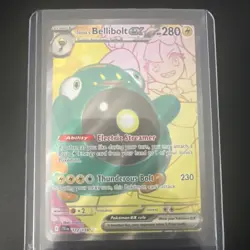 Pokemon TCG Iono's Bellibolt EX Full Art Ultra Rare Holo Card 172/159 - Image 2