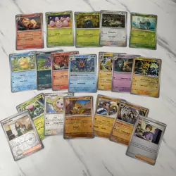 BULK LOT Pokemon 151 S&V Mew 151 - 90 Cards W/ Reverse/Holo - Image 2