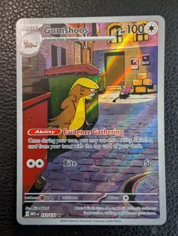 Gumshoos - 153/132 Mega Evolution Base (Pokemon) Illustration Rare - Image 1