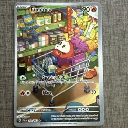 Pokemon TCG Fuecoco Scarlet & Violet Paldea Evolved 201/193 Illustration Rare - Image 1