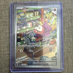 Pokemon TCG Fuecoco Scarlet & Violet Paldea Evolved 201/193 Illustration Rare - Image 3