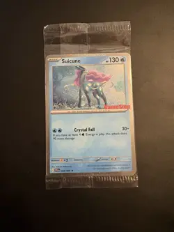 Suicune - Phantasmal Flames 026/094 Sealed Gamestop Promo Pokemon Cosmos Holo - Image 1