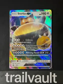 Pokemon 2016 Snorlax GX Sun & Moon XY Evolutions Box SM05 Promo | LP - Image 1