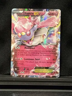 Pokemon Diancie EX - XY43 - Ultra Rare Promo XY LP/MP - Image 1