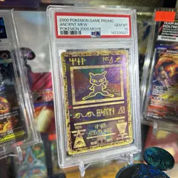 Pokemon TCG 2000 Ancient Mew Promo Pokemon Movie PSA 10 Gem Mint - Image 3