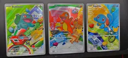Pokemon TCG First Partner Illustration Collection Series: 1st Gen - Complete Set - Image 1