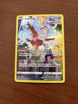 Pokemon Latias Ultra Rare Holo Crown Zenith Galarian Gallery GG20/GG70 120 HP - Image 1