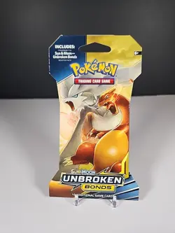 Pokemon TCG: Sun & Moon Unbroken Bonds Sleeved Booster Pack X3 - Image 2