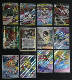 Pokemon TCG Bundle 120 Cards No Duplicates - EX - AR - SAR - SIR - Promos & More - Image 1