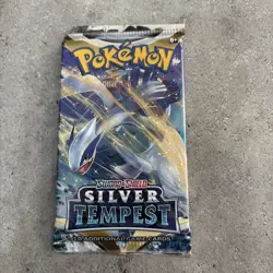 Pokemon TCG Silver Tempest Booster Pack - 10 Cards Sword & Shield SEALED - Image 1